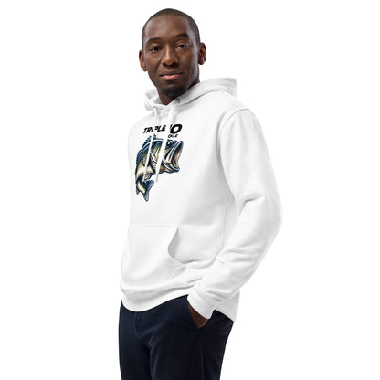 Triple 10 Tackle Hoodie - White